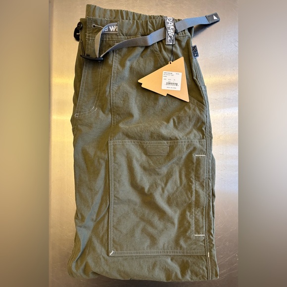 Gramicci x and wander Nylon EQT Pant - New - Cargo Color: Khaki (Green) - Picture 2 of 7